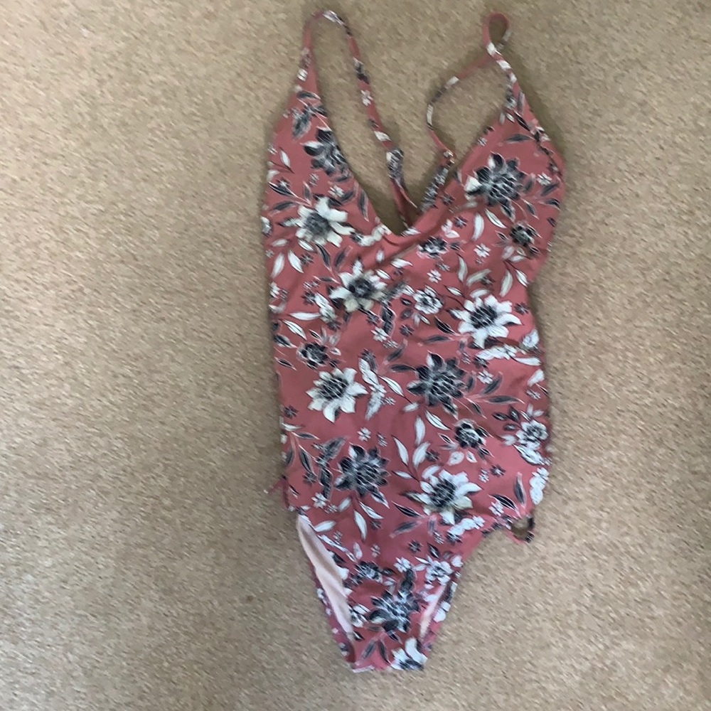 Kona Sol Floral One Piece